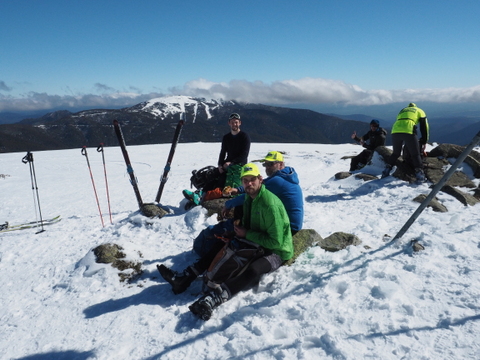 2017 BSAR ski training at Mt Stirling