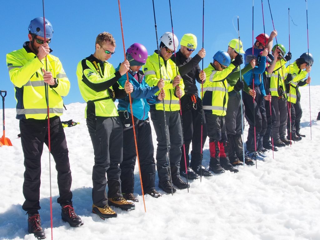 2014 BSAR Steep Snow Ice training at Razorback