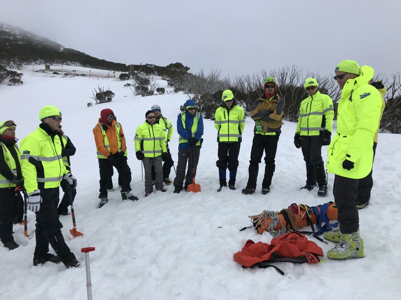 2018 BSAR Steep Snow and Ice Training at the Razorback